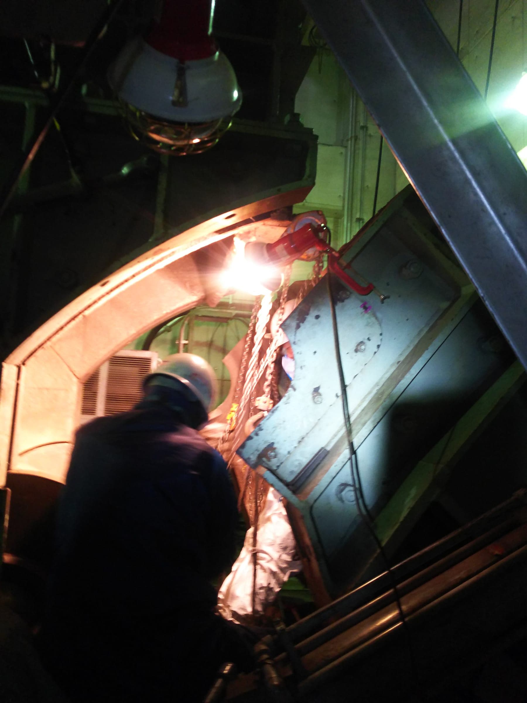 Tamano Higashi Recycle Plant Williams-type crusher maintenance