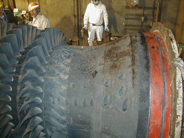 JFE Keihin District, Top-pressure Recovery Turbine Replacing work